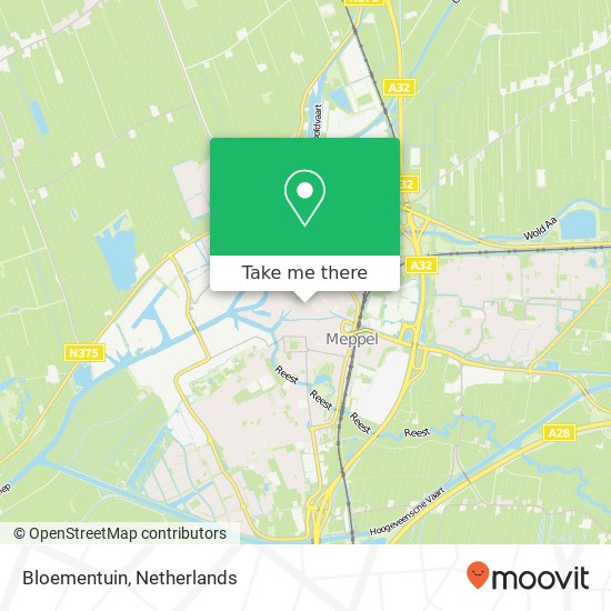 Bloementuin, Hoofdstraat 73 map