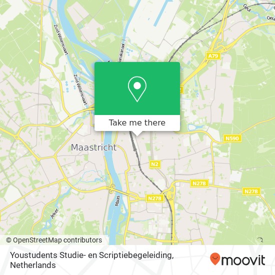 Youstudents Studie- en Scriptiebegeleiding, Professor Moserstraat 40A map