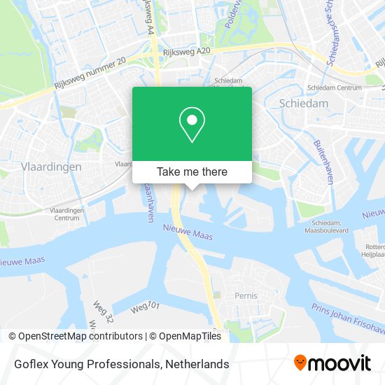 Goflex Young Professionals map