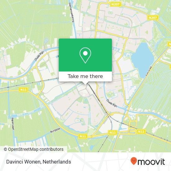 Davinci Wonen, Euromarkt 2 Karte