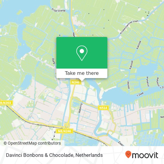 Davinci Bonbons & Chocolade, Samsonweg 62 map