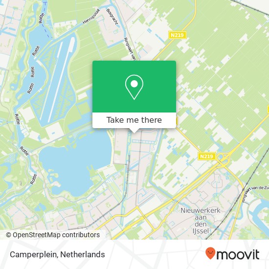 Camperplein map