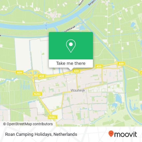 Roan Camping Holidays Karte
