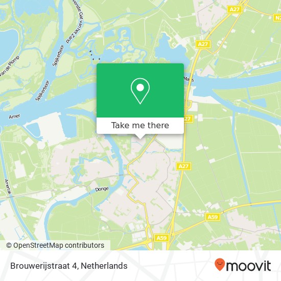 Brouwerijstraat 4, 4942 VN Raamsdonksveer map