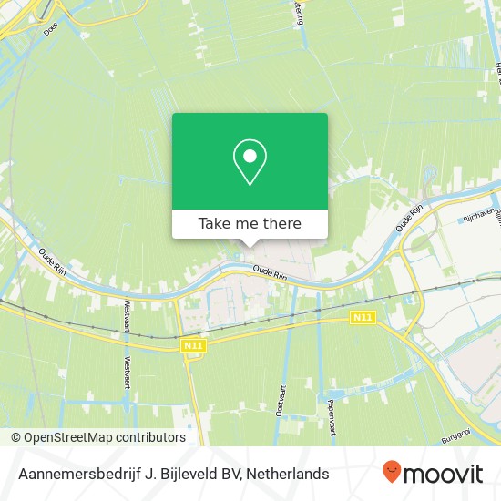 Aannemersbedrijf J. Bijleveld BV, Artesiaplantsoen 5A map