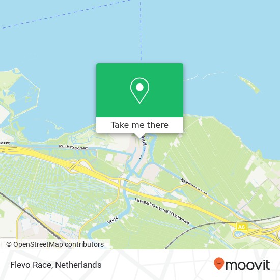 Flevo Race, Westzeedijk 7 map