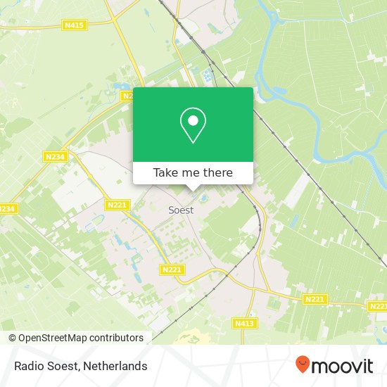 Radio Soest map