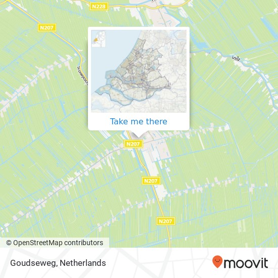 Goudseweg, 2821 Stolwijk map