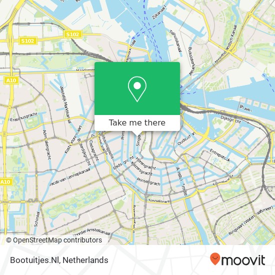 Bootuitjes.Nl, Singel 302 map