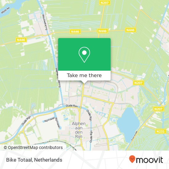 Bike Totaal, Ouvertureweg 141 map