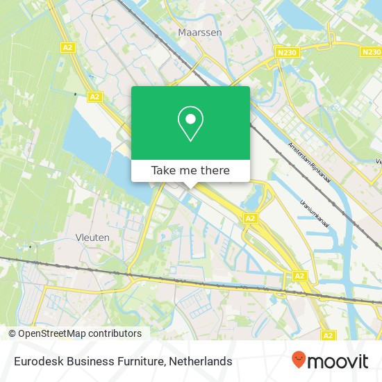 Eurodesk Business Furniture, Proostwetering 105 map