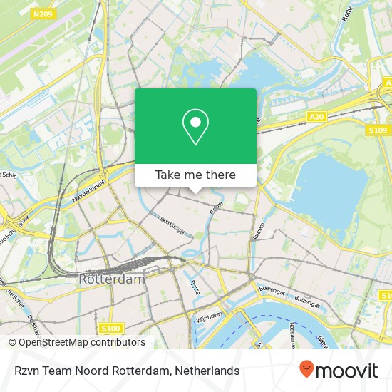 Rzvn Team Noord Rotterdam, Meidoornstraat map