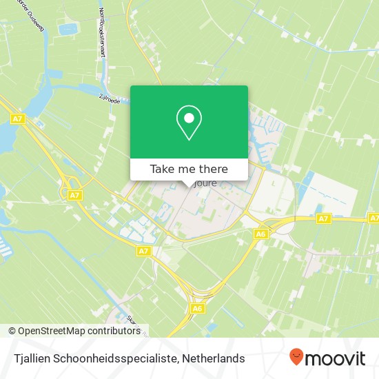 Tjallien Schoonheidsspecialiste map