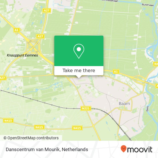 Danscentrum van Mourik, Mozartlaan 35 map