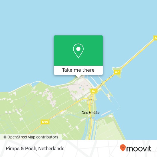 Pimps & Posh, Noorderoeverdijk map