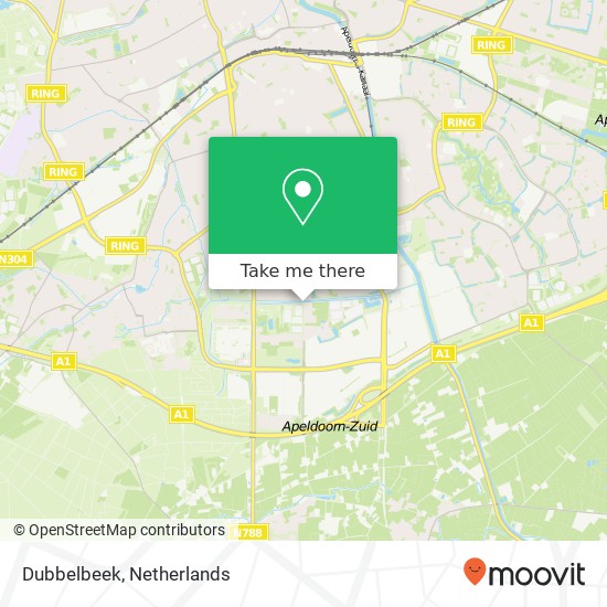 Dubbelbeek, 7333 Apeldoorn map