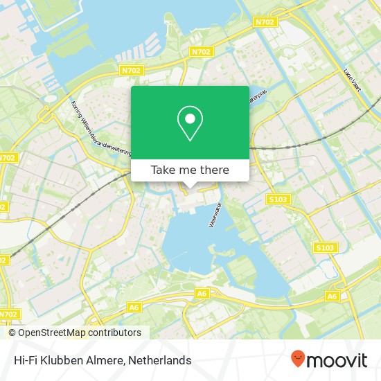 Hi-Fi Klubben Almere, Citadel 30 map