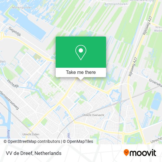 VV de Dreef map