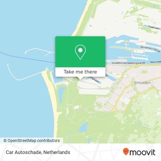 Car Autoschade, Strandweg 3 map