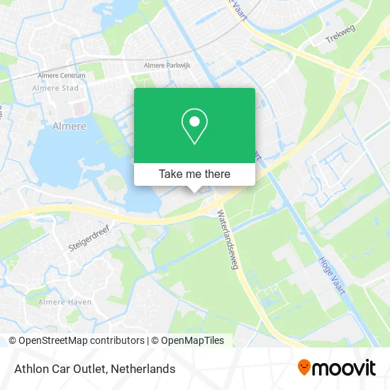 Athlon Car Outlet map