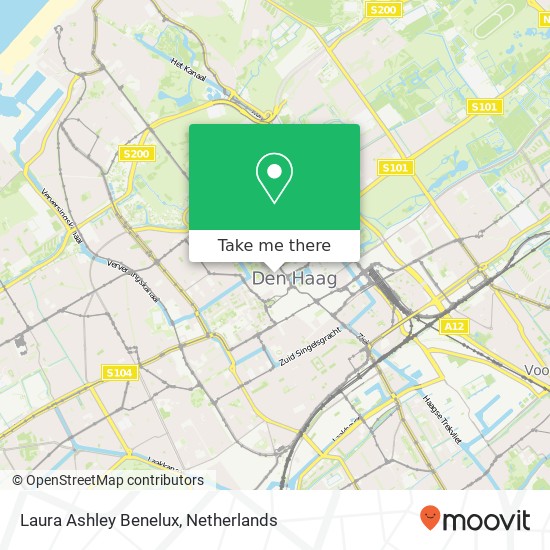 Laura Ashley Benelux, Noordeinde 23A map