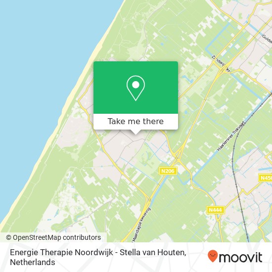 Energie Therapie Noordwijk - Stella van Houten, Wilhelminastraat 28A map