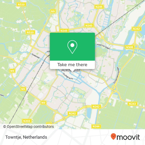 Towntje, Hekelstraat 7 map