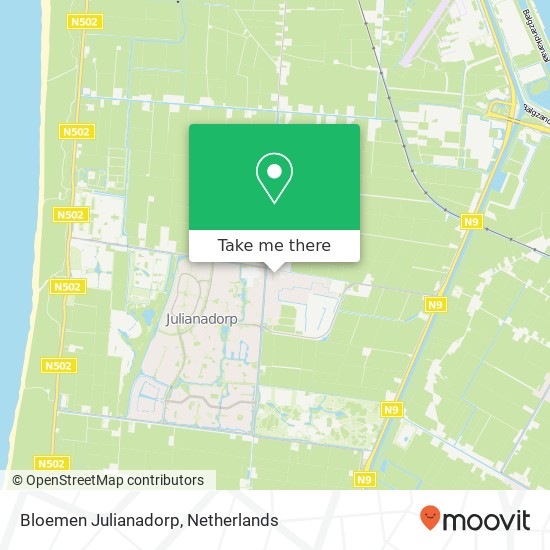 Bloemen Julianadorp, Loopuytpark 13 map