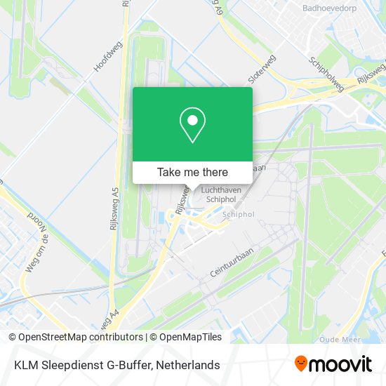 KLM Sleepdienst G-Buffer map