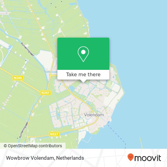 Wowbrow Volendam Karte