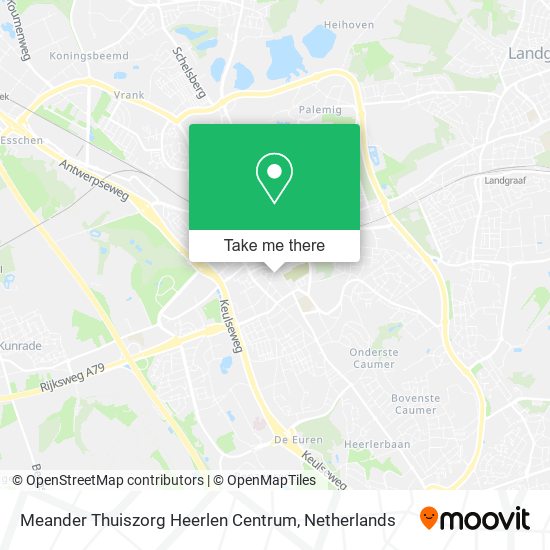 Meander Thuiszorg Heerlen Centrum map