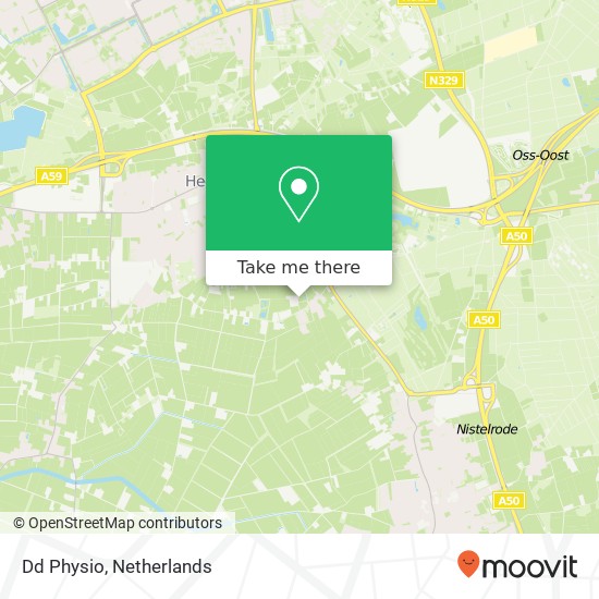 Dd Physio, Hooge Wijststraat 7 map