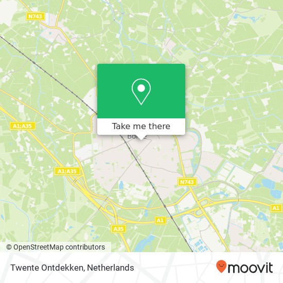 Twente Ontdekken, Klippenweg 4 map