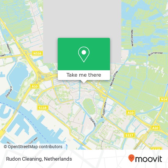 Rudon Cleaning, 1035 Amsterdam map