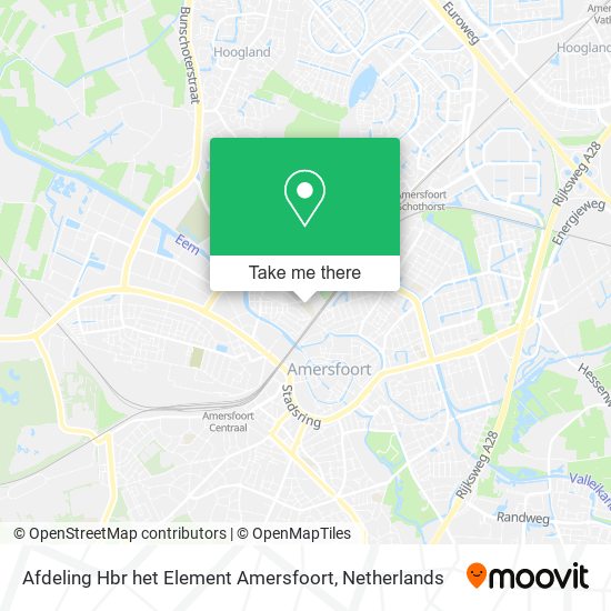 Afdeling Hbr het Element Amersfoort map