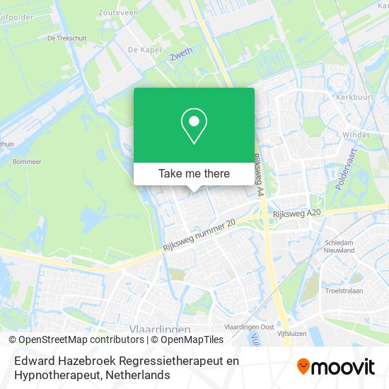 Edward Hazebroek Regressietherapeut en Hypnotherapeut map