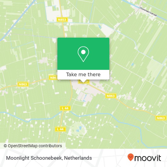 Moonlight Schoonebeek, De Pallert 14B Karte