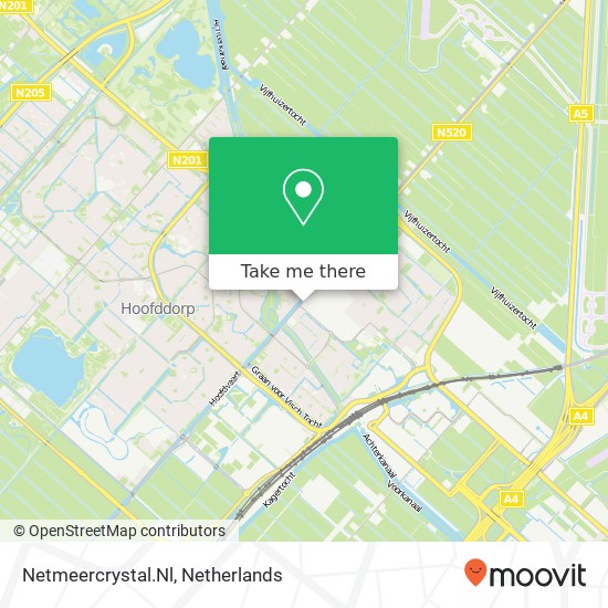 Netmeercrystal.Nl, Hoofdweg 746 Karte