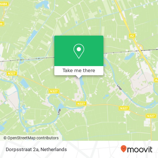 Dorpsstraat 2a map