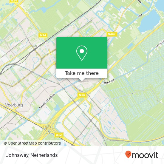 Johnsway, Nieuwstraat map