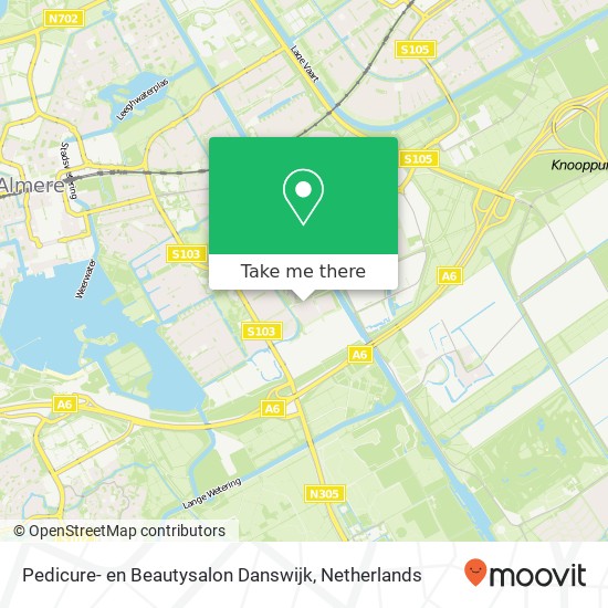 Pedicure- en Beautysalon Danswijk map