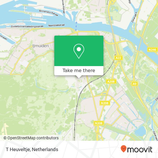 T Heuveltje, Nicolaas Beetslaan 1 map