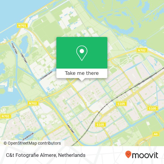 C&t Fotografie Almere, Zandzuigerstraat 81 map