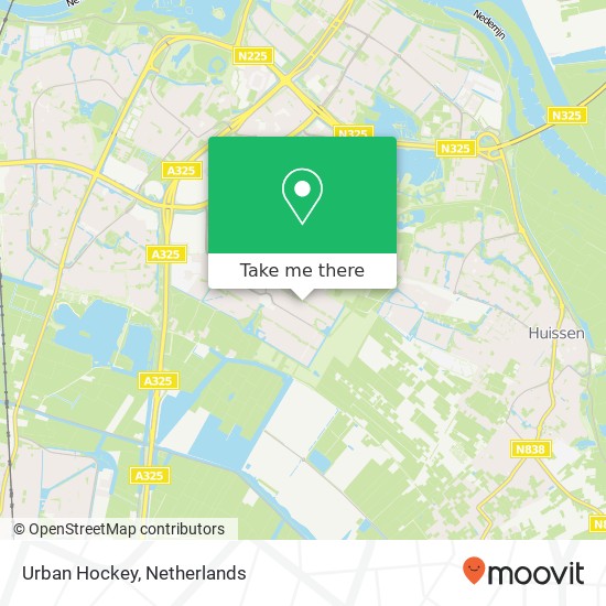 Urban Hockey, Albert Schweitzerstraat 39 map