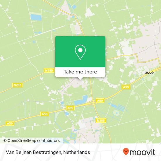 Van Beijnen Bestratingen, Kerkstraat 9 map