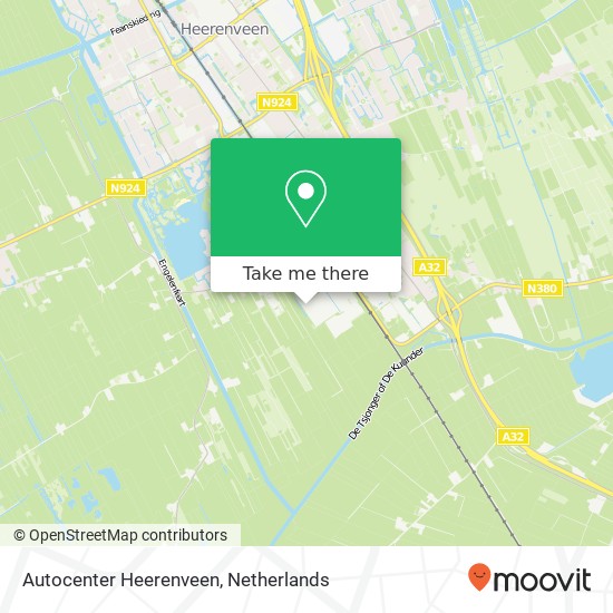Autocenter Heerenveen, Wolfraamweg map