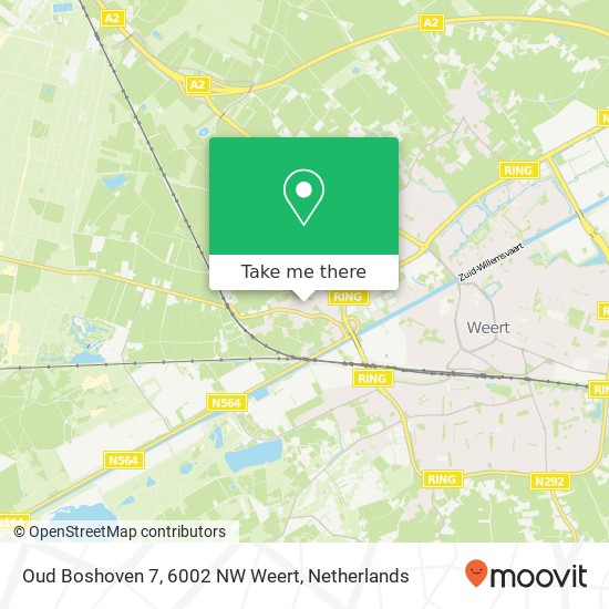 Oud Boshoven 7, 6002 NW Weert map