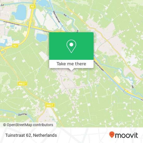 Tuinstraat 62, 5275 AZ Den Dungen map