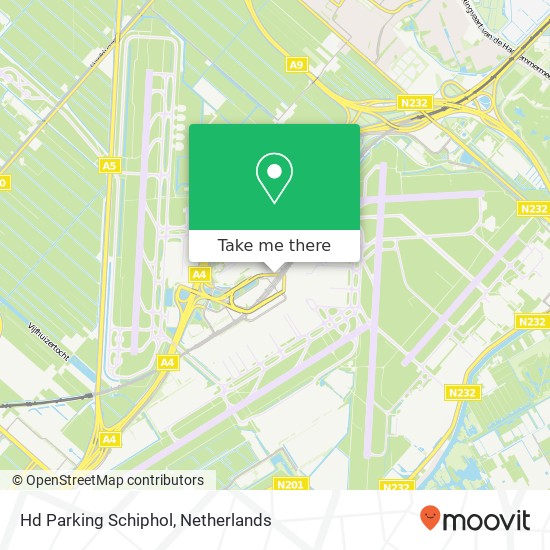 Hd Parking Schiphol, Schiphol Boulevard Karte