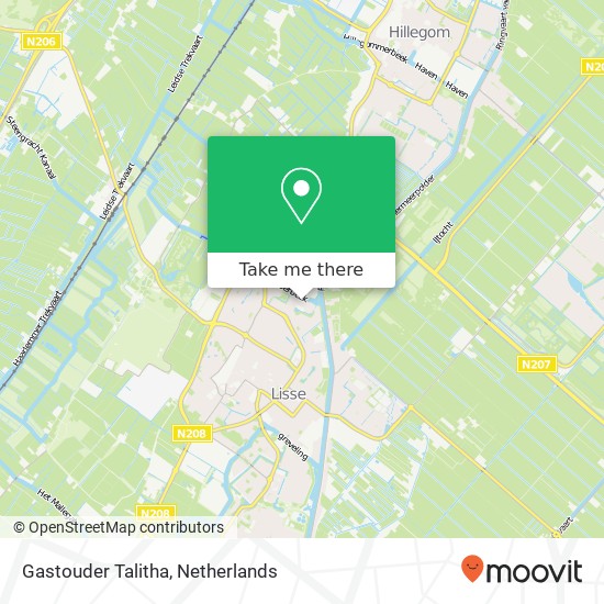 Gastouder Talitha, Kleine Beer 13 map